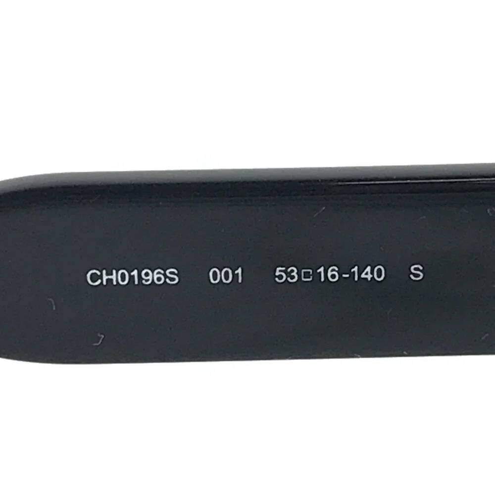 Chloe Sunglasses CH0196S 001 Shiny Black Oversized Purple Photochromic 53-16-140